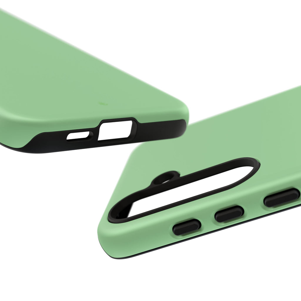 Mint Green Tough Phone Case for iPhone, Galaxy, or Google Pixel