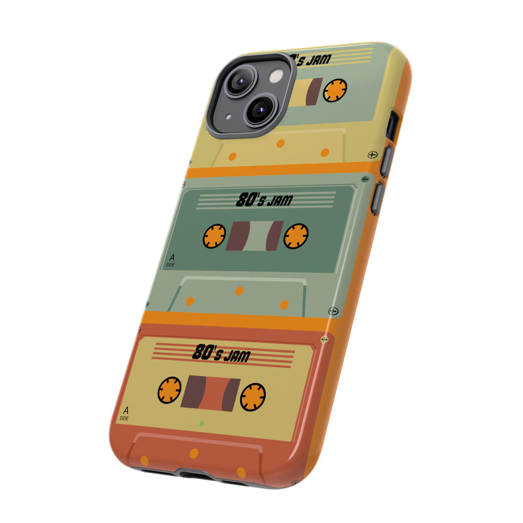 Retro 80's Jam RG Tough Phone Case for iPhone, Galaxy, or Google PIXEL