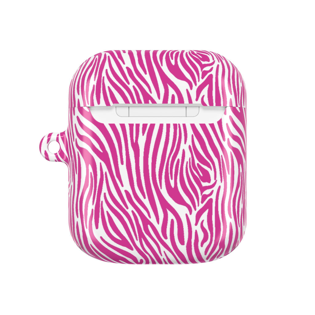 Pink Zebra AirPod Cases
