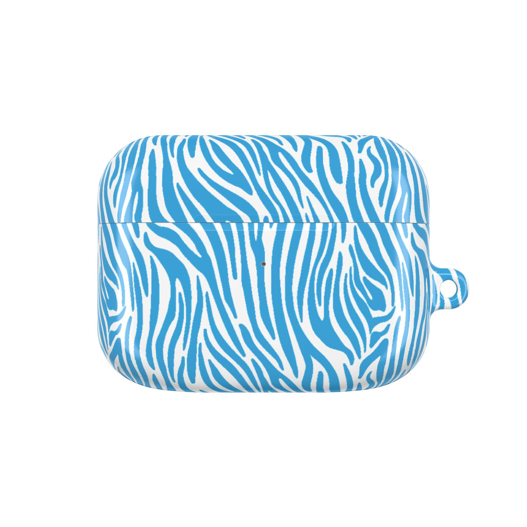 Blue Zebra AirPod Cases