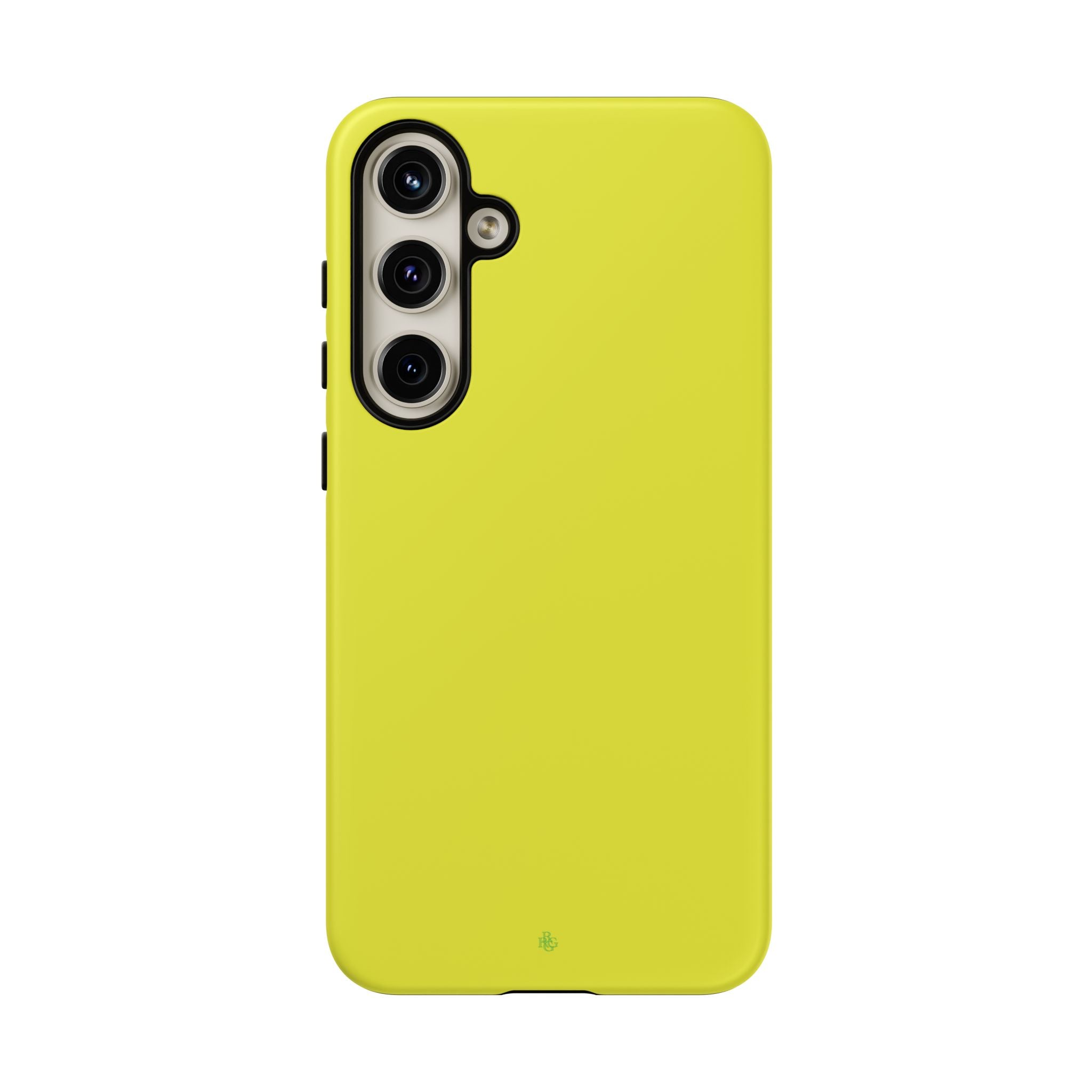 Yellow RG Tough Phone Case for iPhone, Galaxy, or Google Pixel