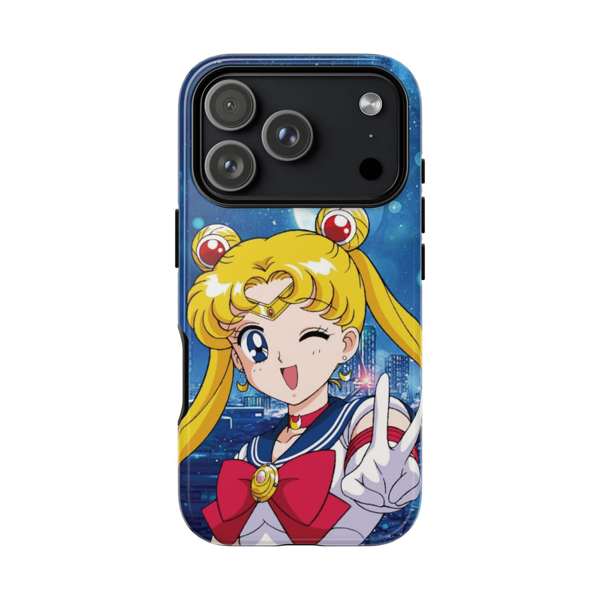 Blue S Moon Tough Case for iPhone, Galaxy, or Google Pixel