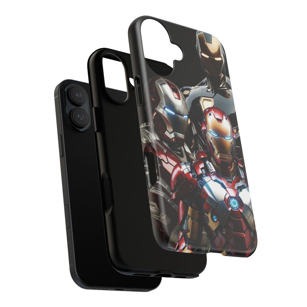 Iron Man Tough Phone Case for iPhone, Galaxy, or Google Pixel