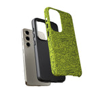Neon Lime Wow Tough Case for iPhone, Galaxy, or Google Pixel