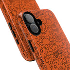 Wow Orange Tough Case for iPhone, Galaxy, or Google Pixel