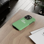 Do More Mint Green Tough Phone Case for iPhone, Galaxy,or Google Pixel