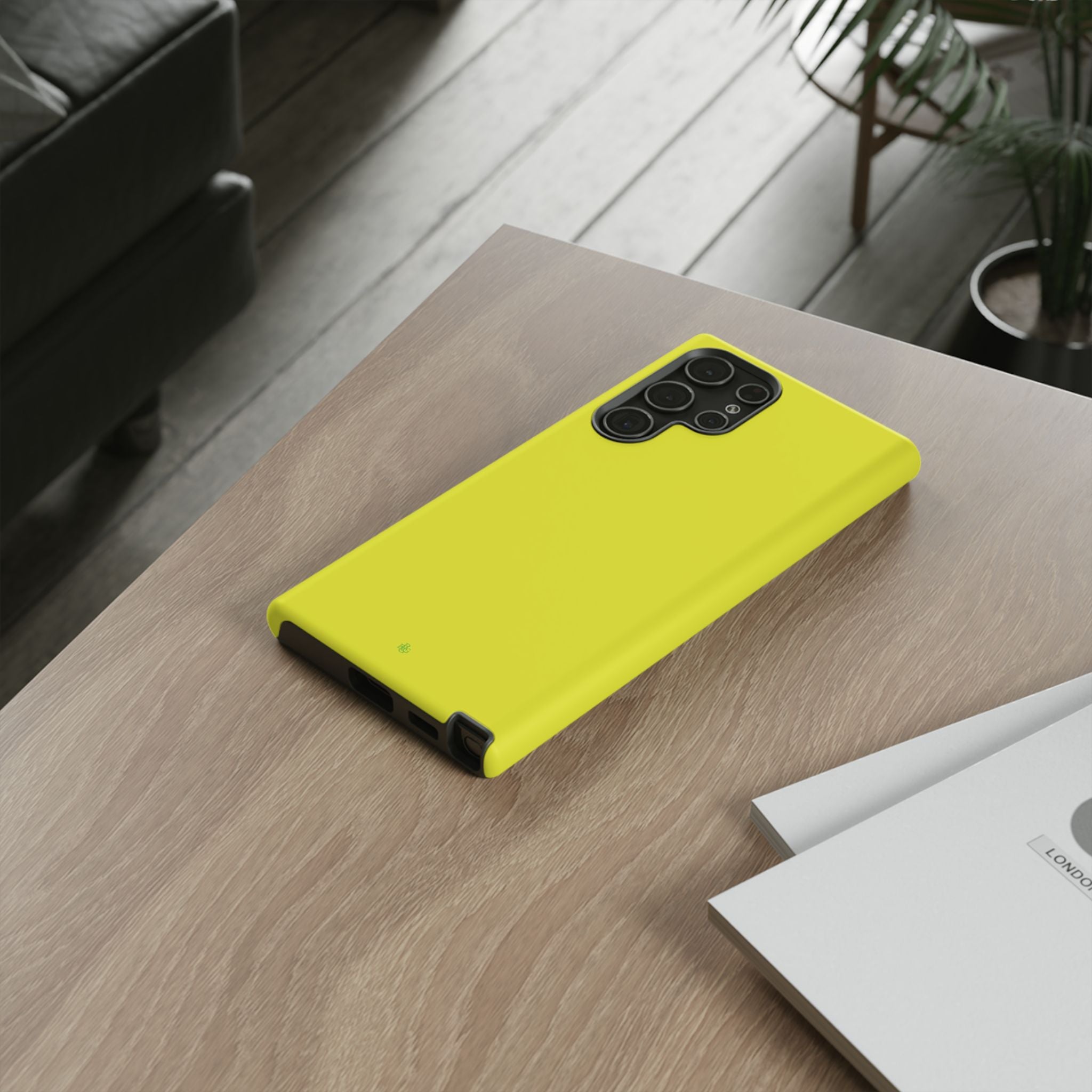 Yellow RG Tough Phone Case for iPhone, Galaxy, or Google Pixel