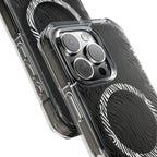 Zebra Magnetic iPhone 14, 15, 16 Series Clear Impact Cases
