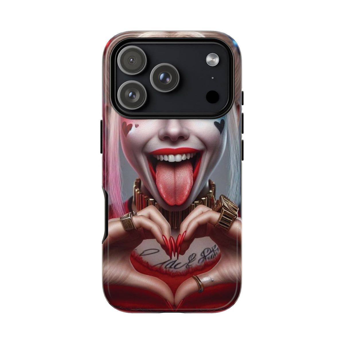 Harley Quinn Tough Phone Case for iPhone, Galaxy, or Google Pixel