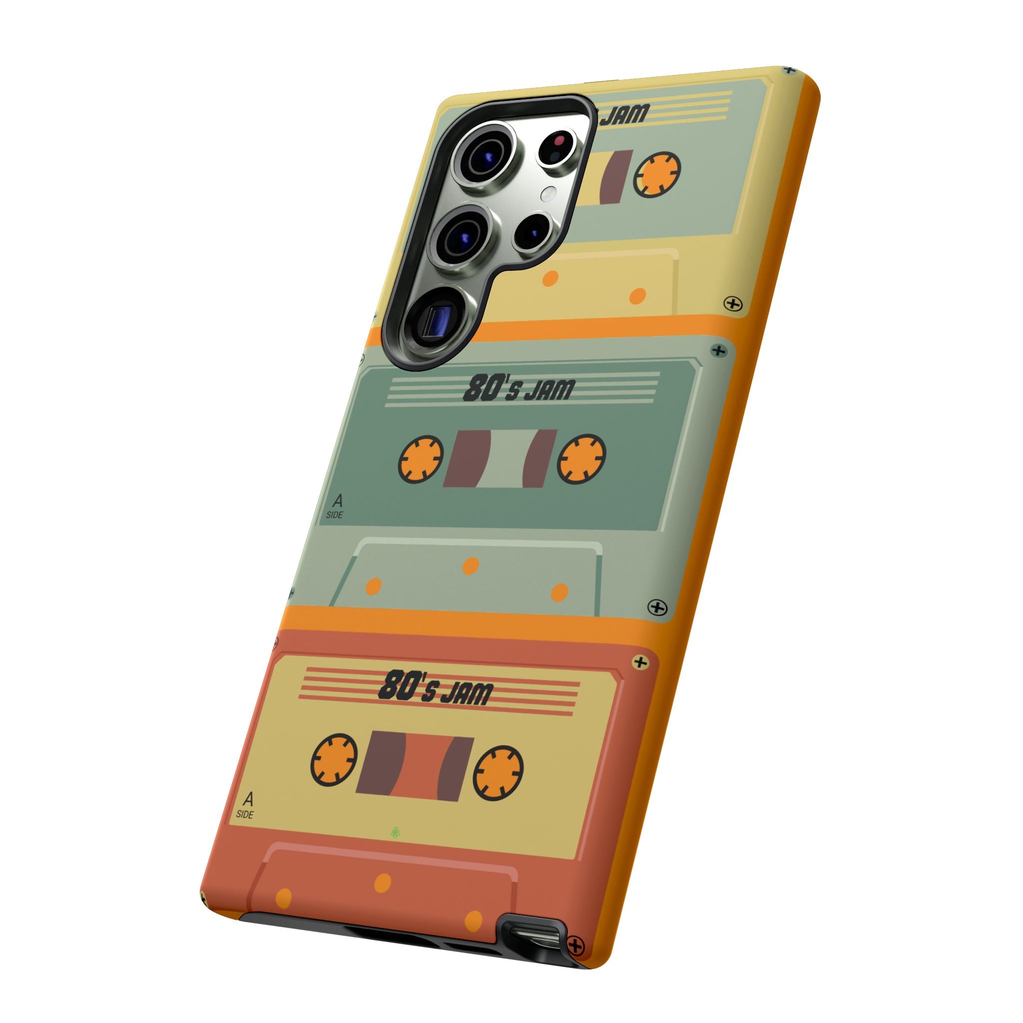 Retro 80's Jam RG Tough Phone Case for iPhone, Galaxy, or Google PIXEL