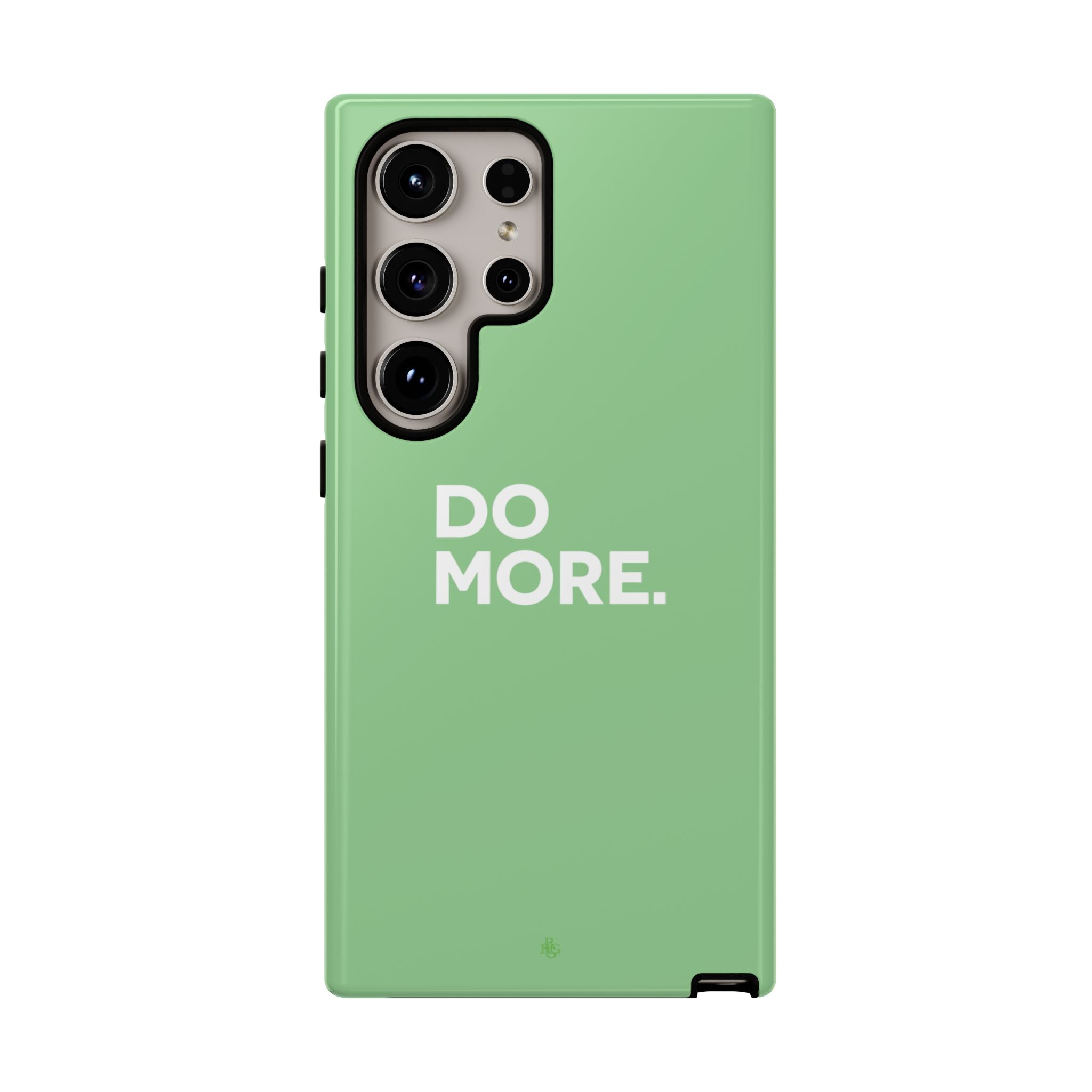 Do More Mint Green Tough Phone Case for iPhone, Galaxy,or Google Pixel