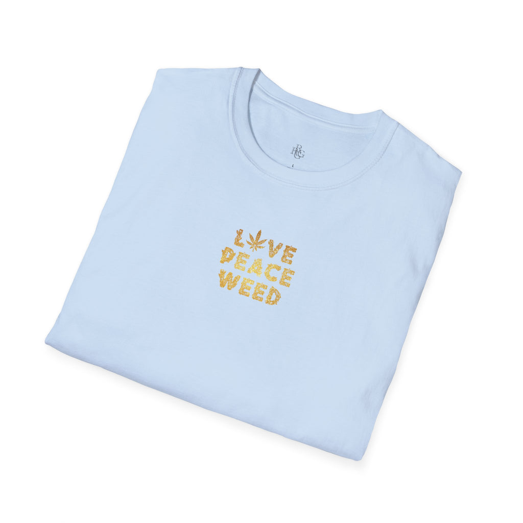 Love Peace W** Unisex Softstyle T-Shirt