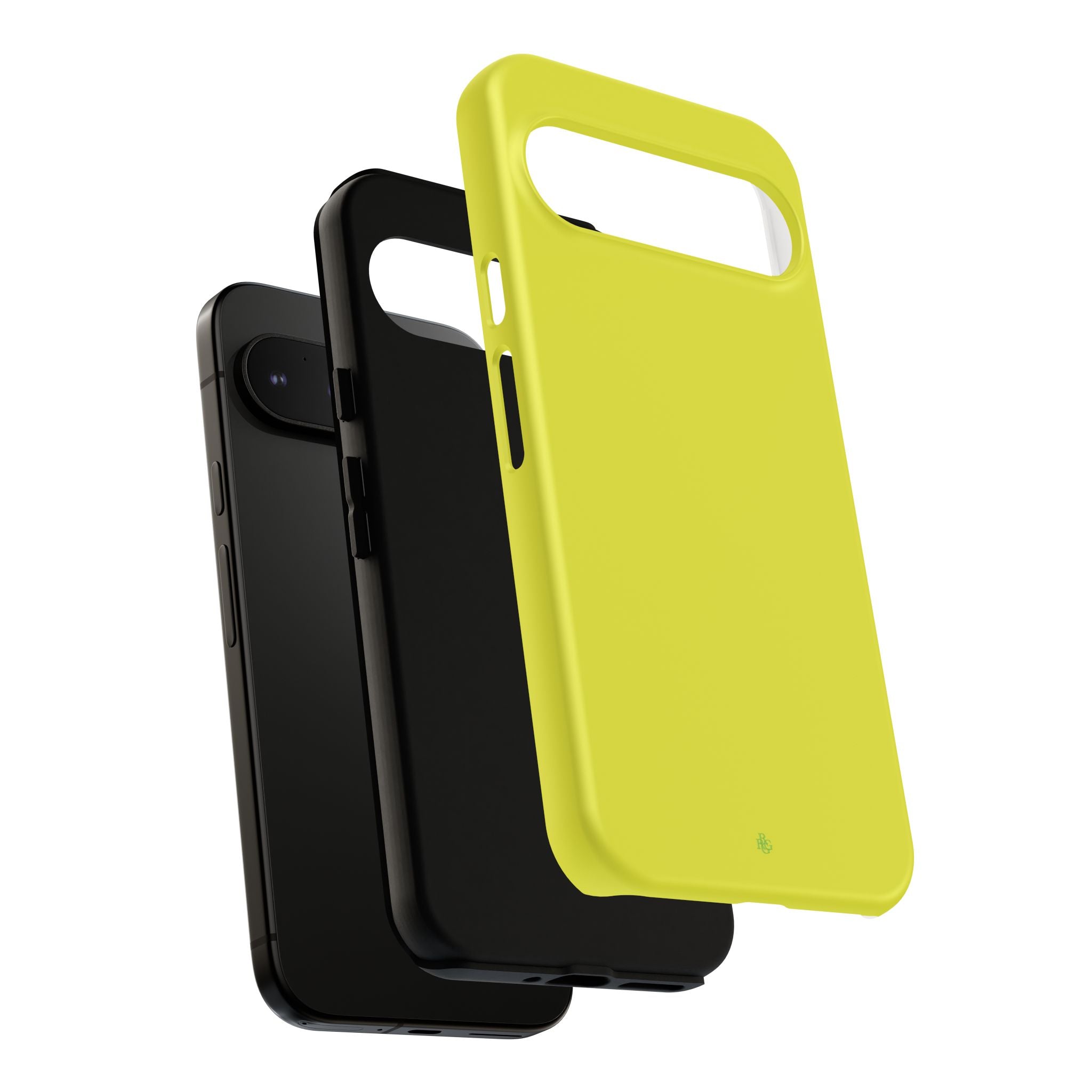 Yellow RG Tough Phone Case for iPhone, Galaxy, or Google Pixel