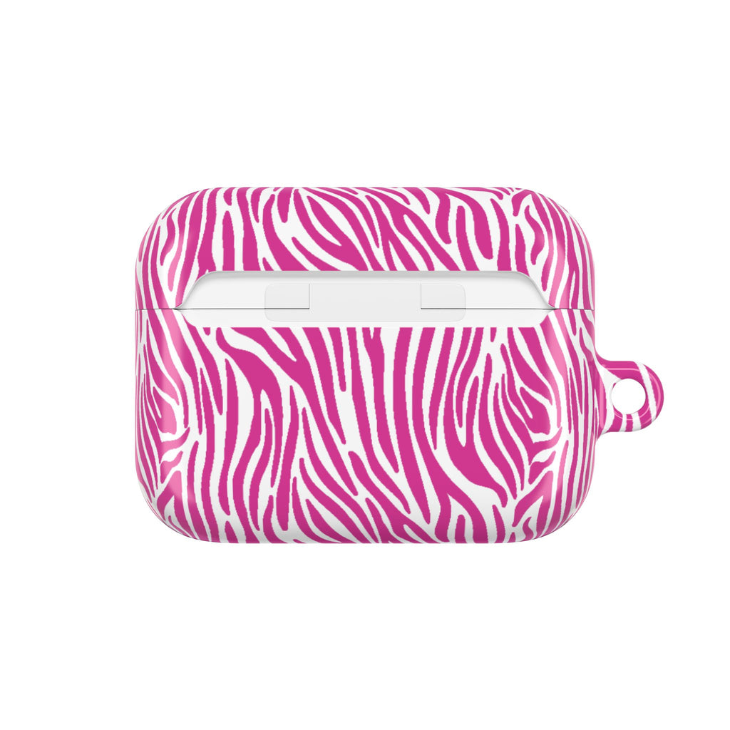 Pink Zebra AirPod Cases