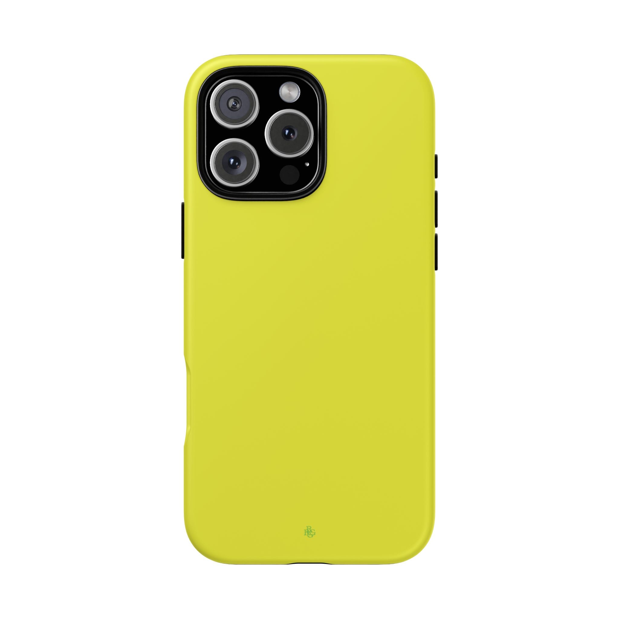 Yellow RG Tough Phone Case for iPhone, Galaxy, or Google Pixel