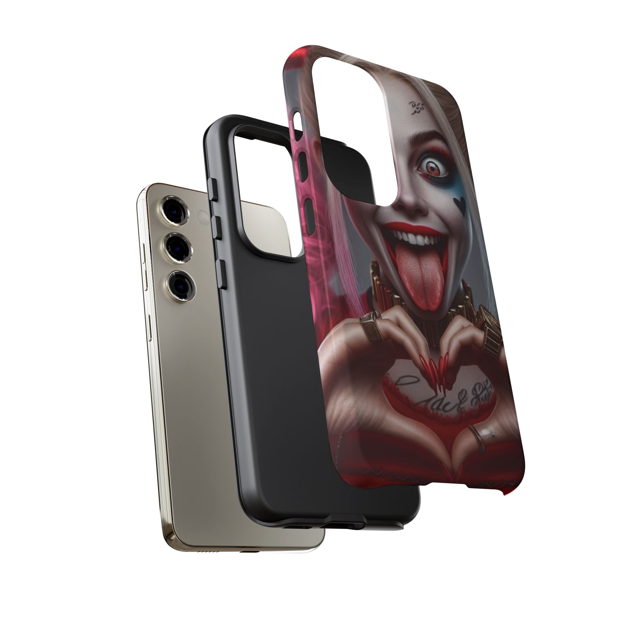 Harley Quinn Tough Phone Case for iPhone, Galaxy, or Google Pixel