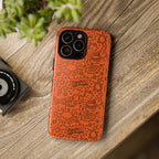 Wow Orange Tough Case for iPhone, Galaxy, or Google Pixel