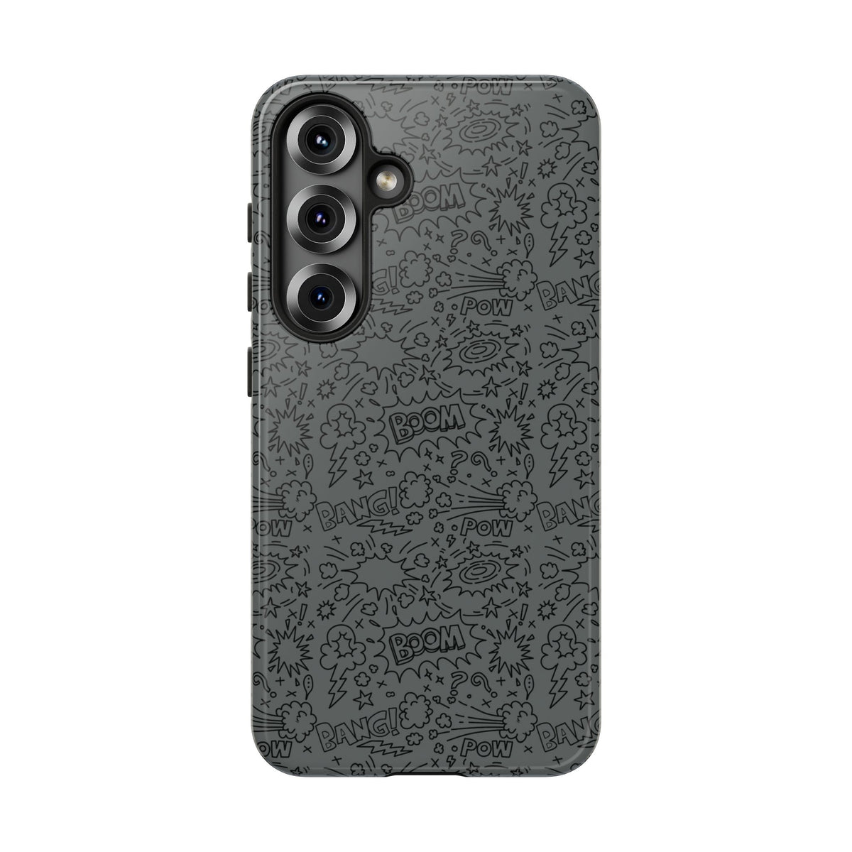 POW BOOM Comics style Tough Phone Case for iPhone, Galaxy, or Google Pixel