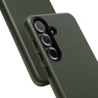 Olive Green Tough Phone Case for iPhone, Galaxy and Google Pixel