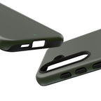 Olive Green Tough Phone Case for iPhone, Galaxy and Google Pixel
