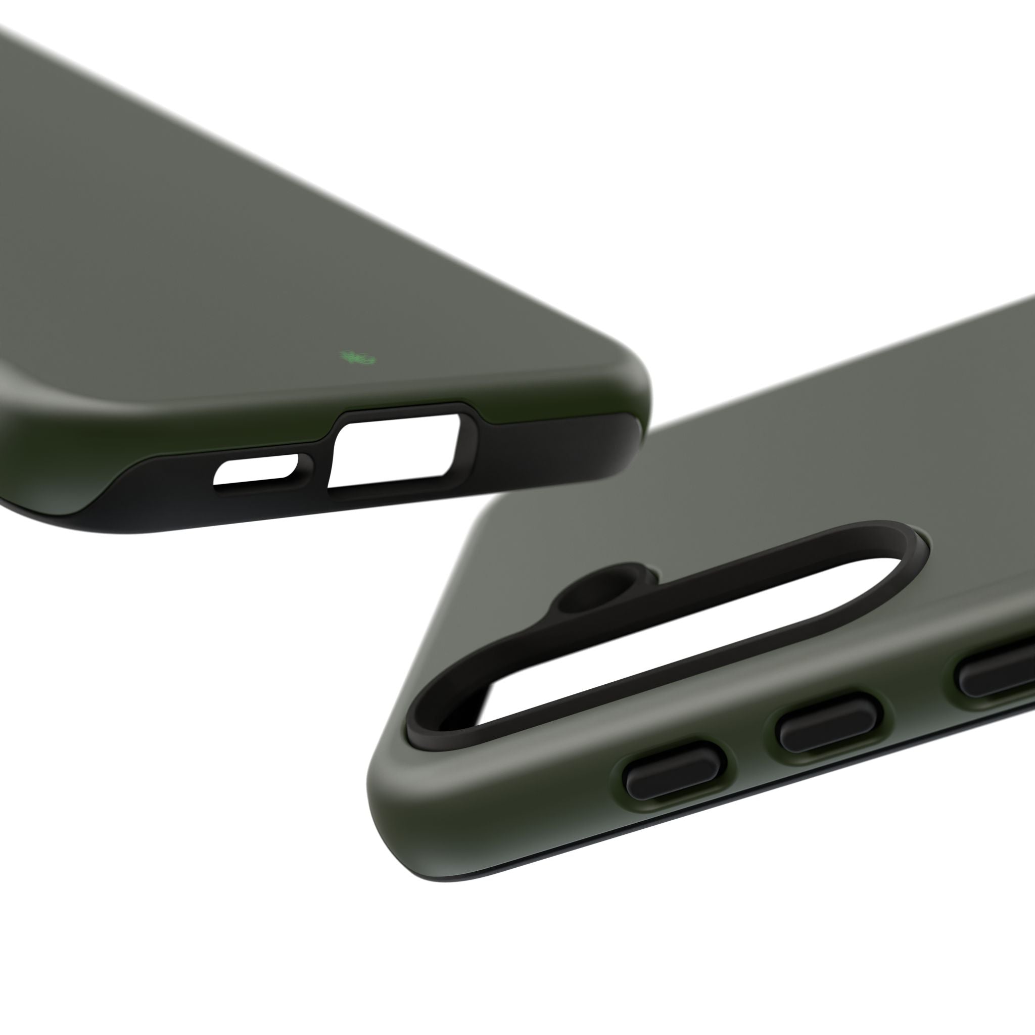 Olive Green Tough Phone Case for iPhone, Galaxy and Google Pixel
