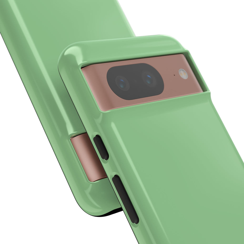 Mint Green Tough Phone Case for iPhone, Galaxy, or Google Pixel