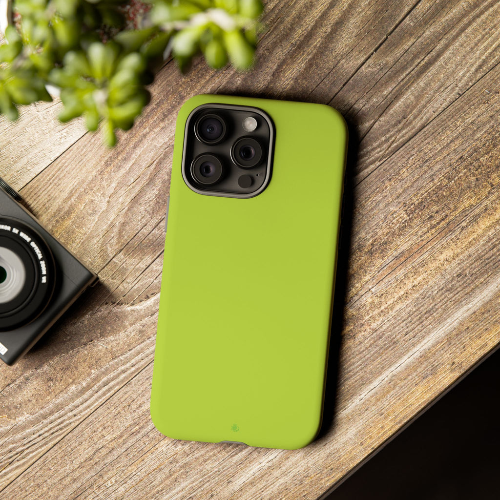 Neon Yellow RG Tough Case for iPhone, Galaxy, or Google Pixel