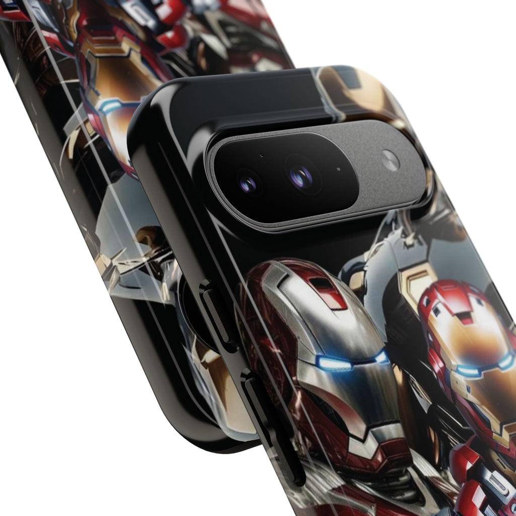 Iron Man Tough Phone Case for iPhone, Galaxy, or Google Pixel