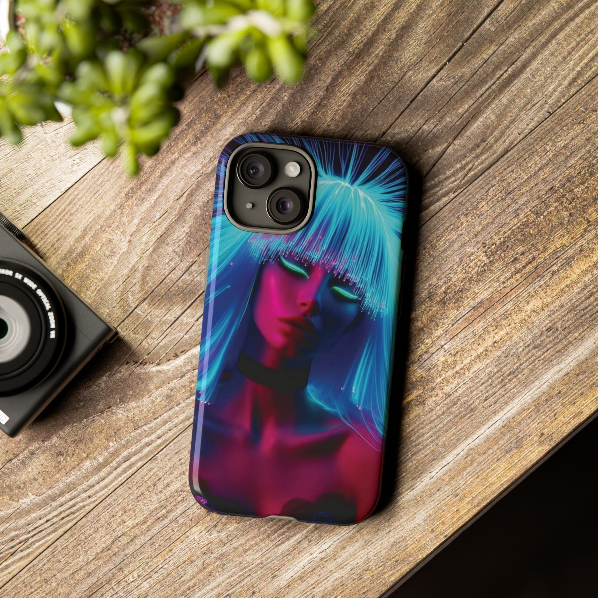CyberPunk Tough Case for iPhone, Galaxy, or Google Pixel
