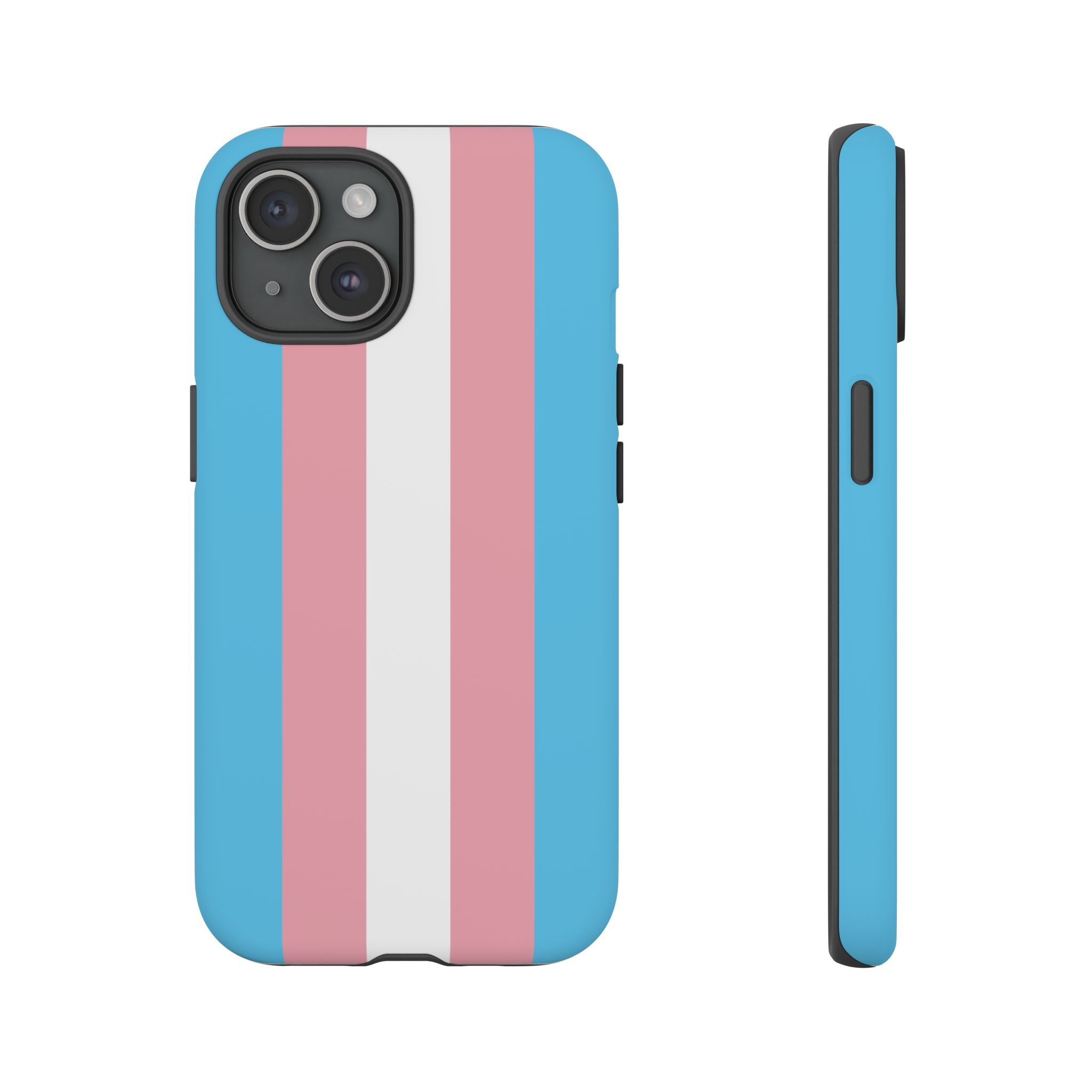 Trans Colors Tough Phone Case for iPhone, Galaxy, or Google Pixel