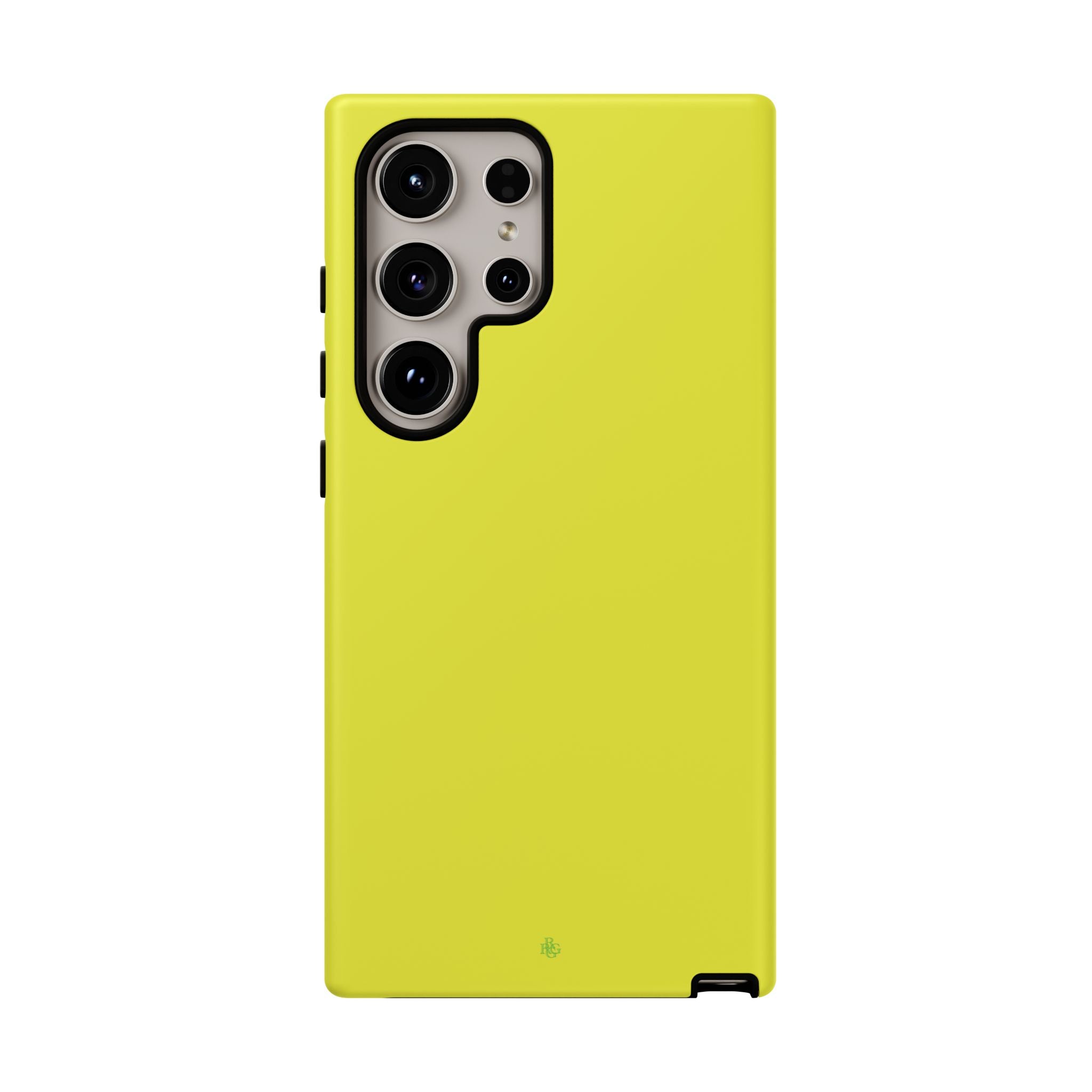 Yellow RG Tough Phone Case for iPhone, Galaxy, or Google Pixel
