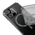 Zebra Magnetic iPhone 14, 15, 16 Series Clear Impact Cases
