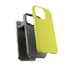 Yellow RG Tough Phone Case for iPhone, Galaxy, or Google Pixel