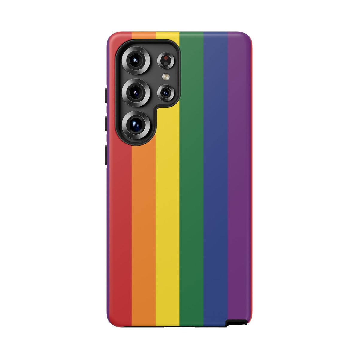 LGBTQ Rainbow Flag Tough Phone Case for iPhone, Galaxy, or Google Pixel