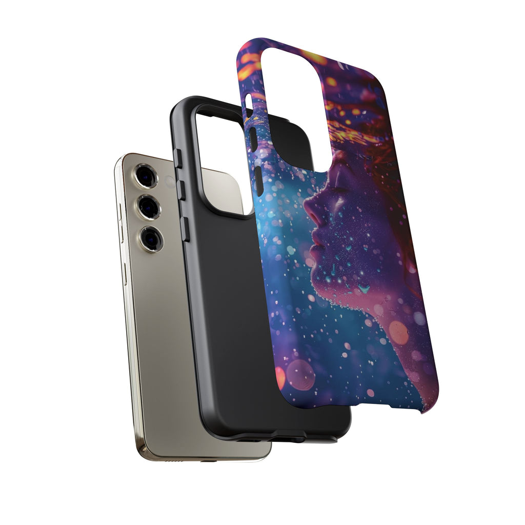 Meditating Underwater Tough Phone Case for iPhone, Galaxy, or Google Pixel