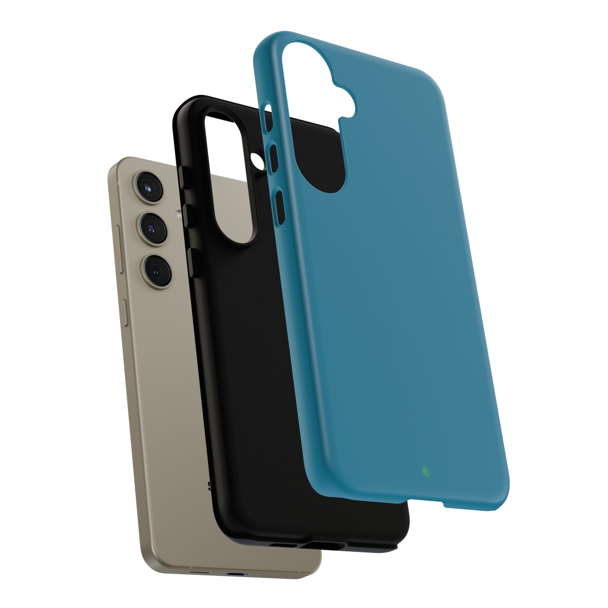 Teal Green RG Tough Phone Case for iPhone, Galaxy, or Google Pixel