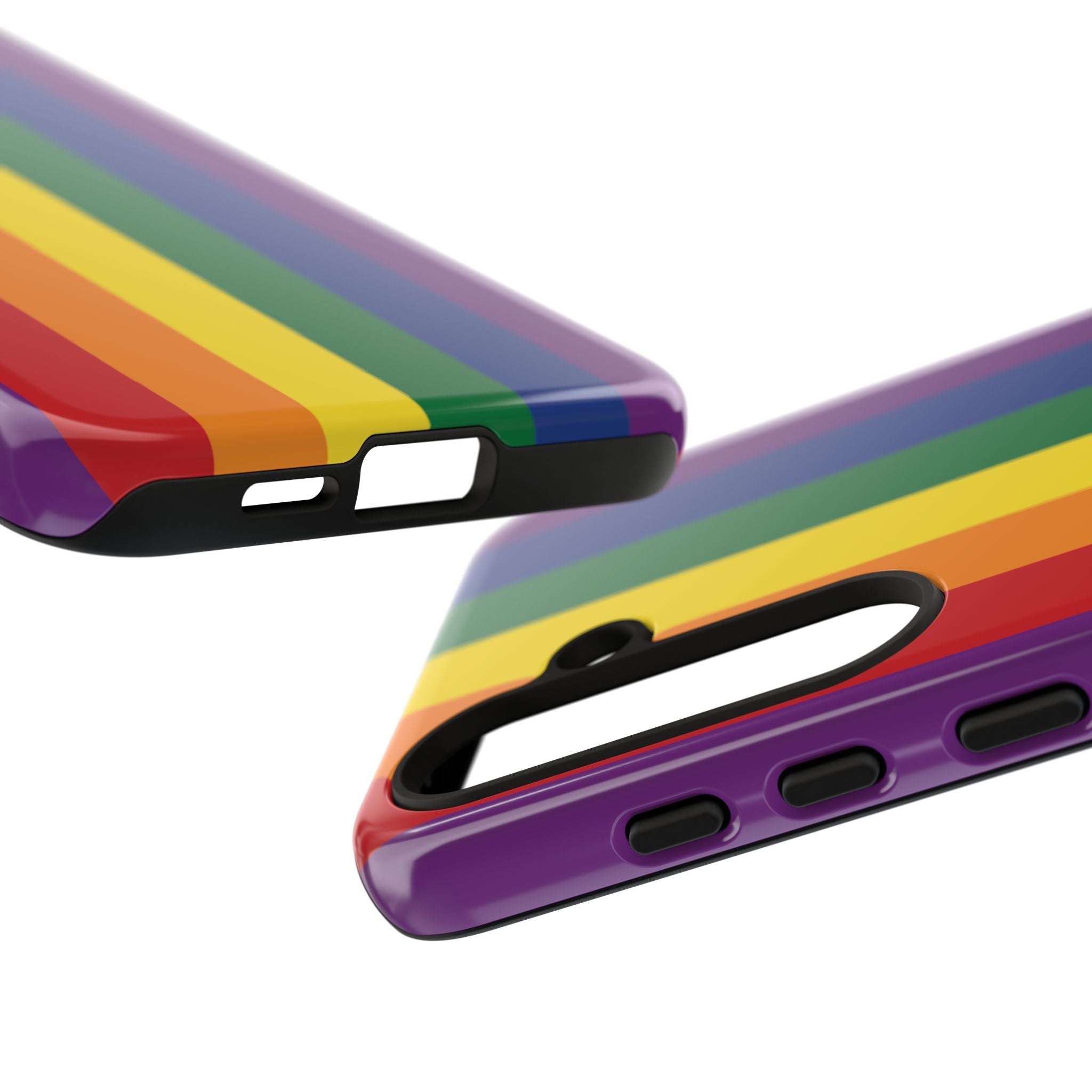 LGBTQ Rainbow Flag Tough Phone Case for iPhone, Galaxy, or Google Pixel