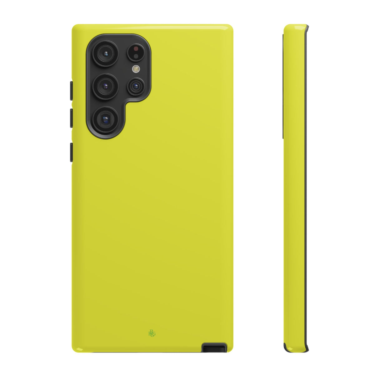 Yellow RG Tough Phone Case for iPhone, Galaxy, or Google Pixel