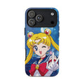 Blue S Moon Tough Case for iPhone, Galaxy, or Google Pixel