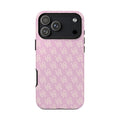 Pink 'LOVE' Pattern Tough Phone Case