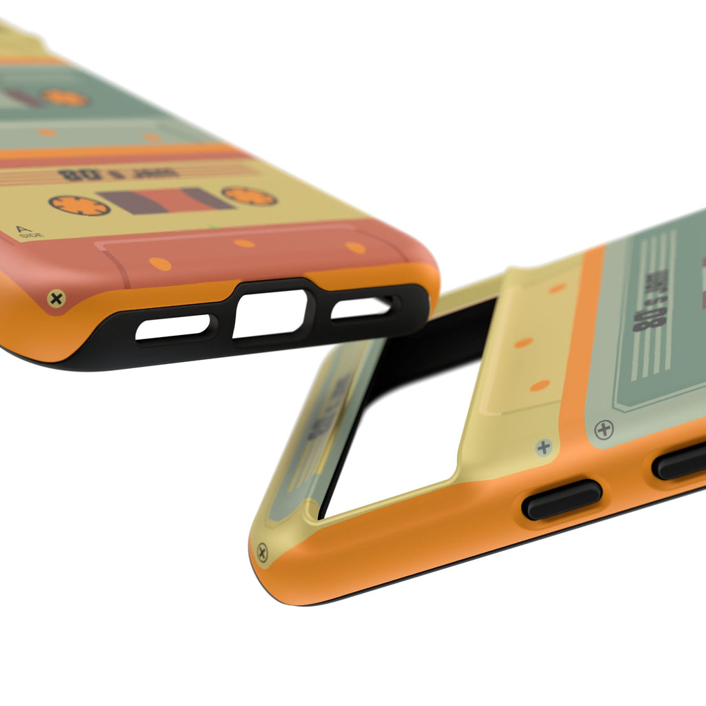 Retro 80's Jam RG Tough Phone Case for iPhone, Galaxy, or Google PIXEL