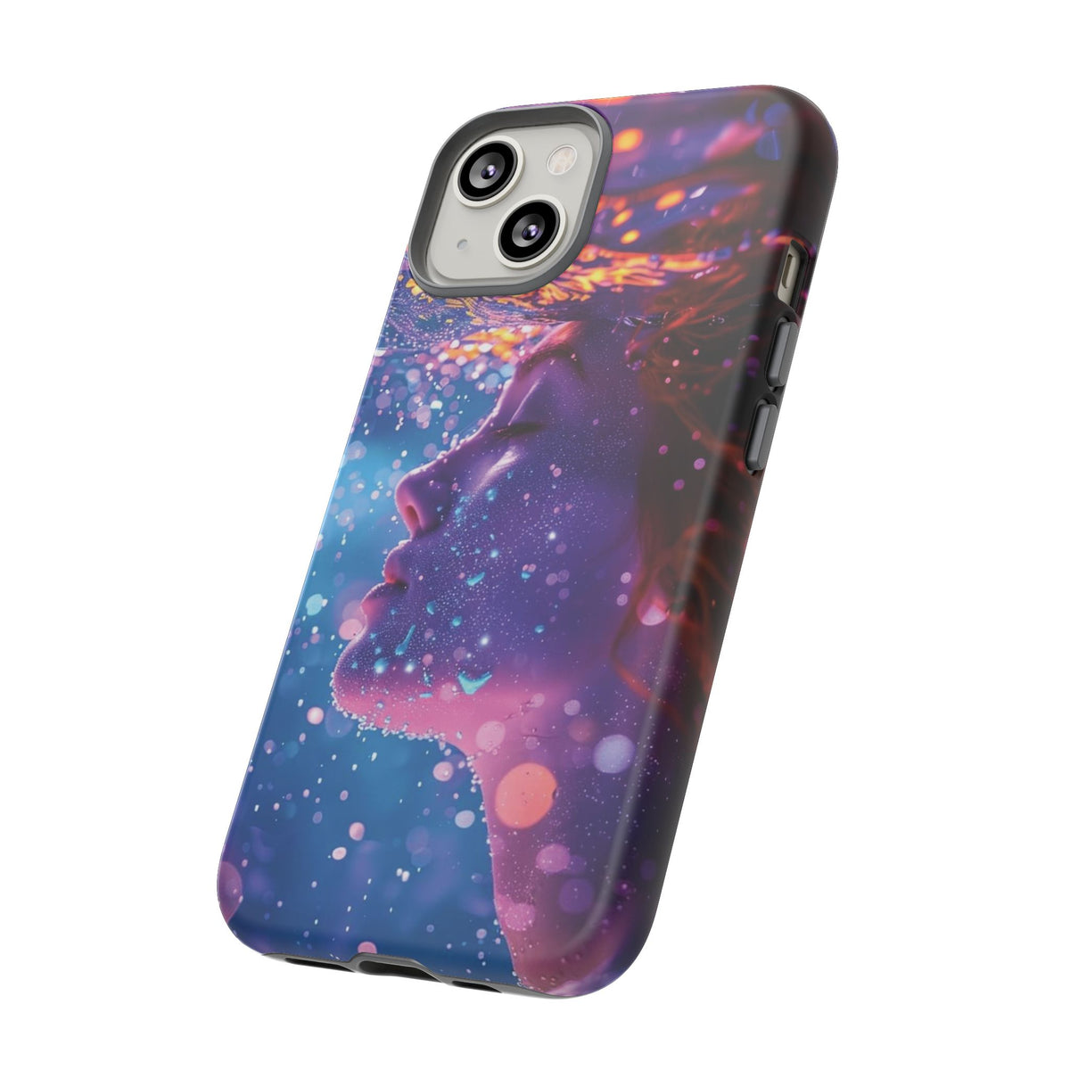 Meditating Underwater Tough Phone Case for iPhone, Galaxy, or Google Pixel