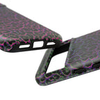 Colorful Leopard Tough Phone Case for iPhone, Galaxy, or Google Pixel