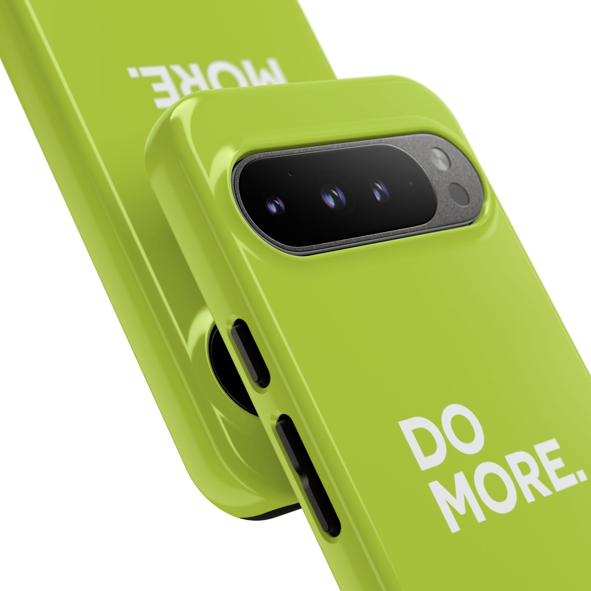 Do More (Neon Yellow) Tough Phone Case for iPhone, Galaxy or Google Pixel