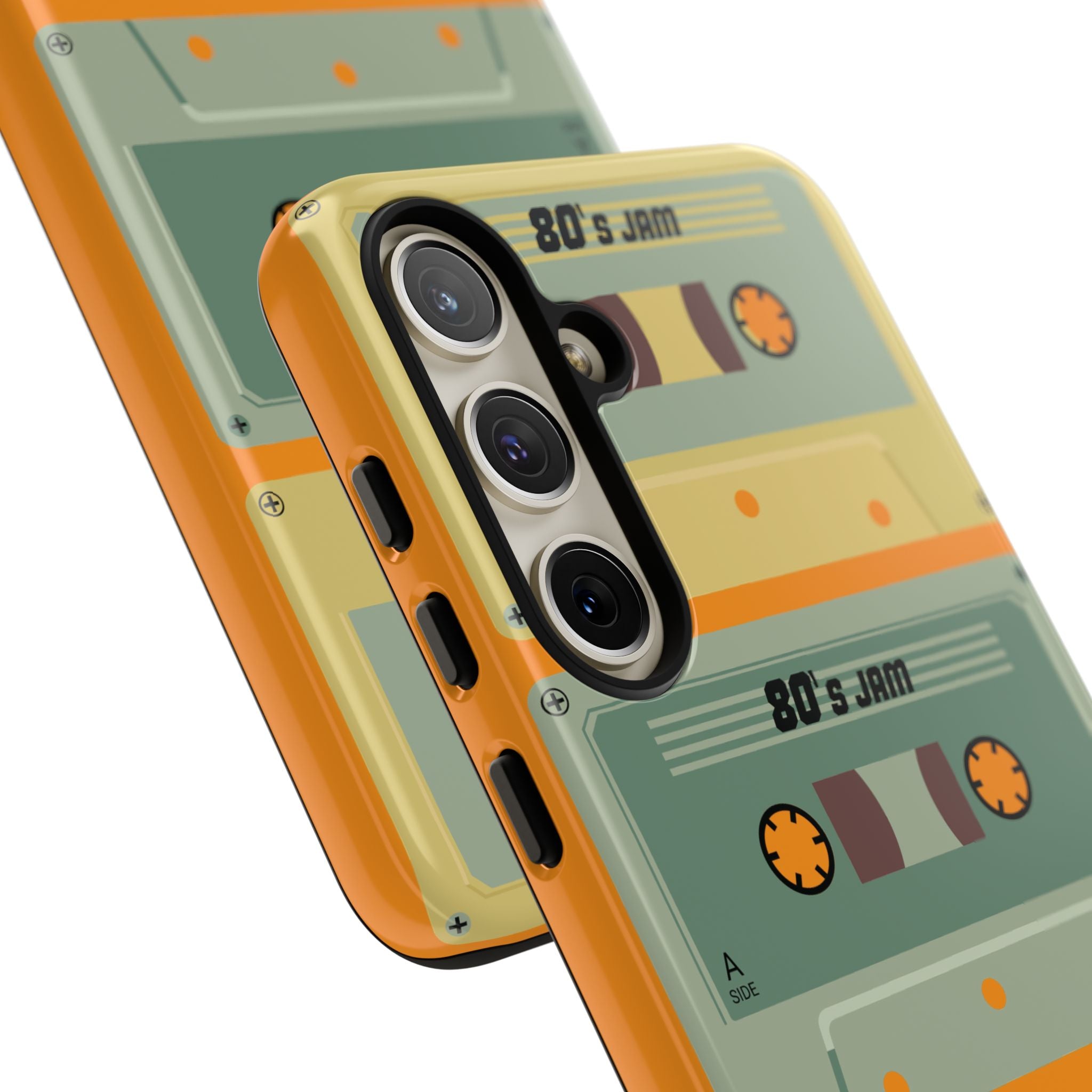Retro 80's Jam RG Tough Phone Case for iPhone, Galaxy, or Google PIXEL