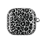 Leopard Black and White AirPod Cases