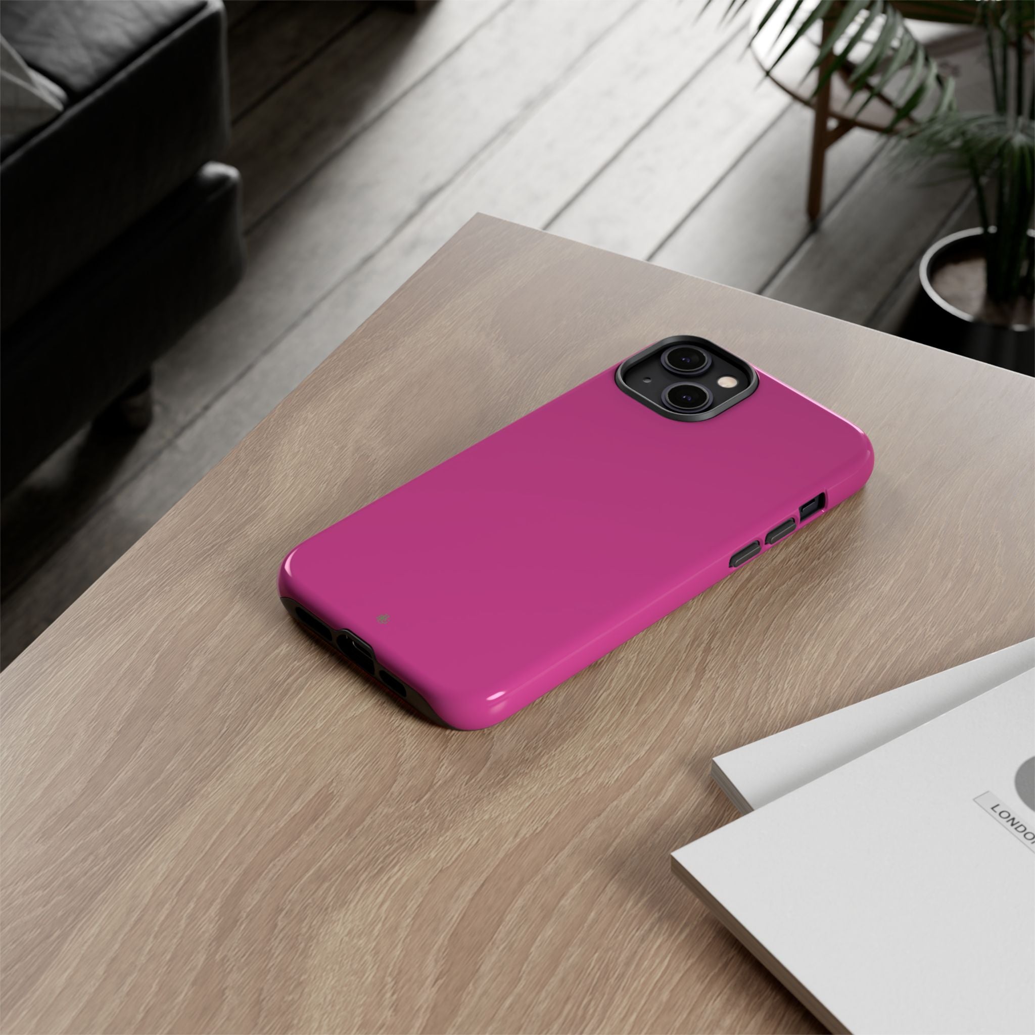 Neon Pink RG Tough Phone Case for iPhone, Galaxy, or Google Pixel