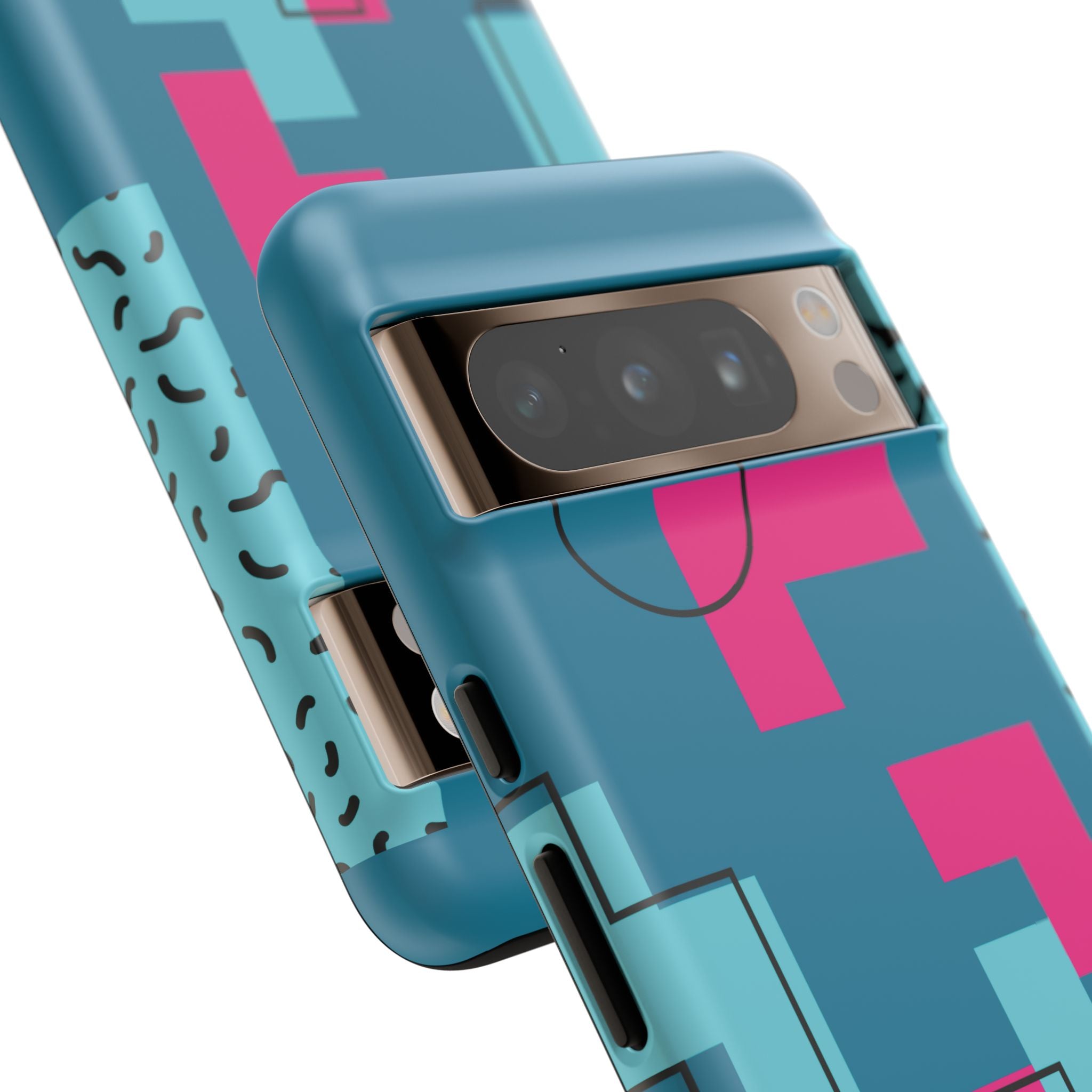LOVE Teal Green Tough Phone Case for iPhone, Galaxy, or Google Pixel