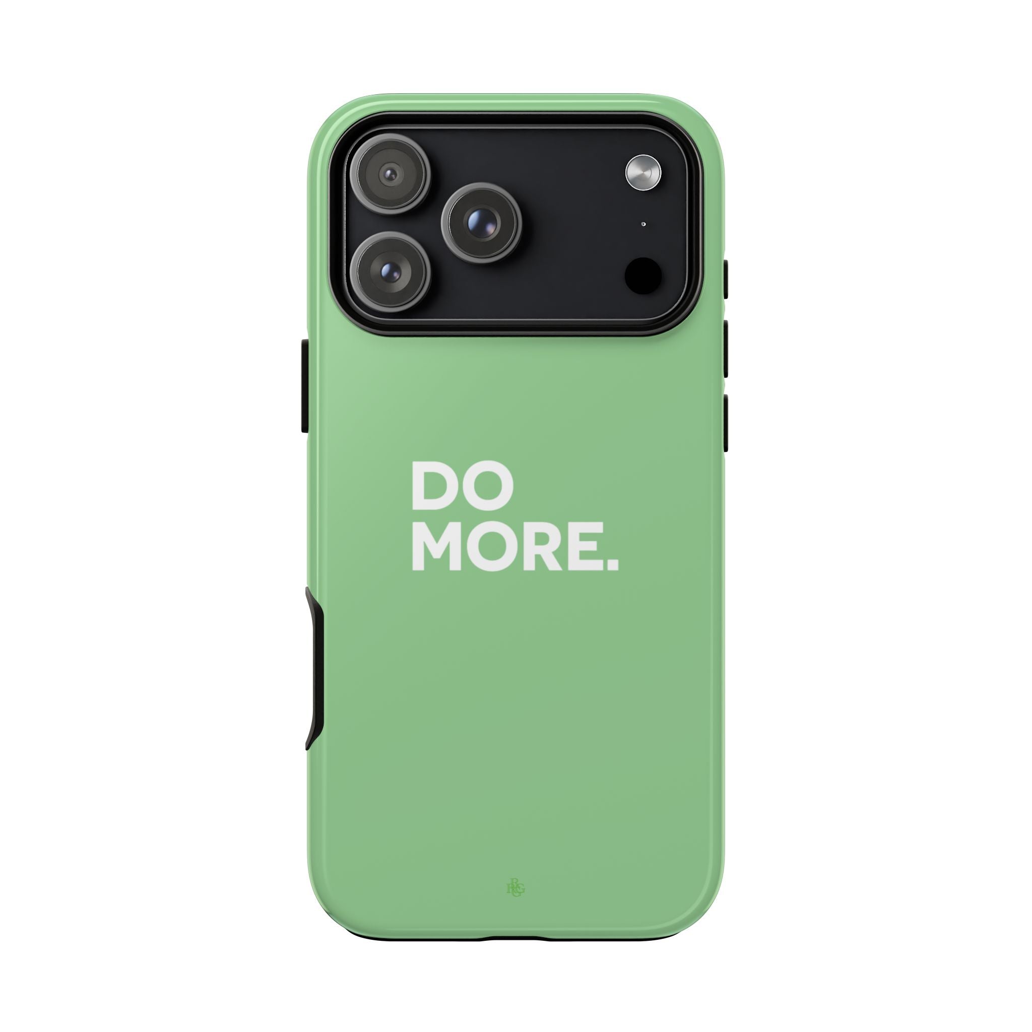 Do More Mint Green Tough Phone Case for iPhone, Galaxy,or Google Pixel
