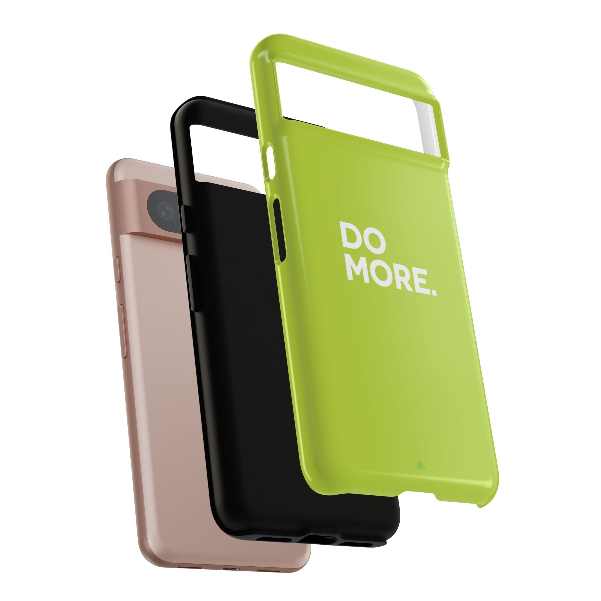 Do More (Neon Yellow) Tough Phone Case for iPhone, Galaxy or Google Pixel